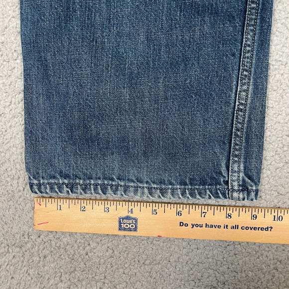 Rare Vintage Diesel Jeans Unique Fades Mens 38x34 (Fit:36x33) Blue Loose Italy - Picture 11 of 14